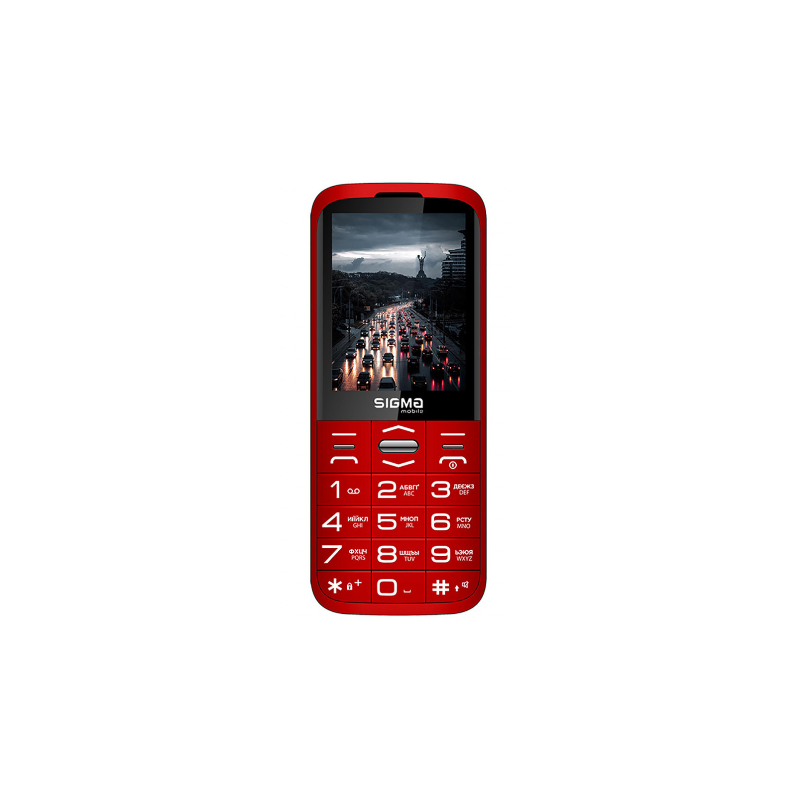 Мобільний телефон Sigma Comfort 50 Grace Type-C Red (4827798121825) зображення 2
