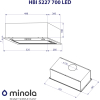 Витяжка кухонна Minola HBI 5227 I 700 LED зображення 10