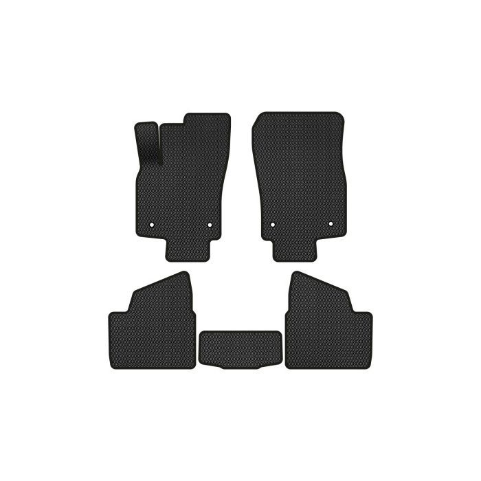 Коврик в салон EVAtech Opel Astra (H) MT 2004-2007 3 покоління S (OL3548C5AV4RBB)