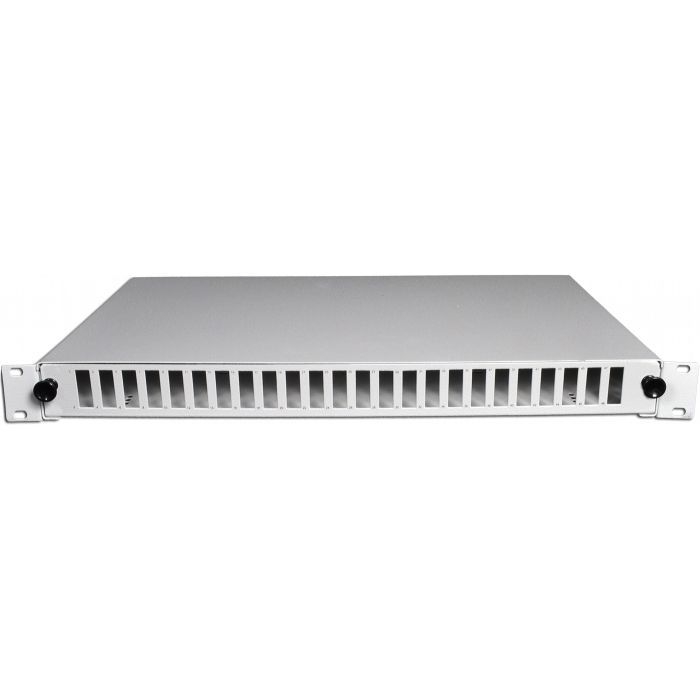 Патч-панель 1U, 48 портів 24 SCDuplex, порожня, 2xPG13.5, 2xPG11 CMS (UA-FOP24SCD-G) зображення 2