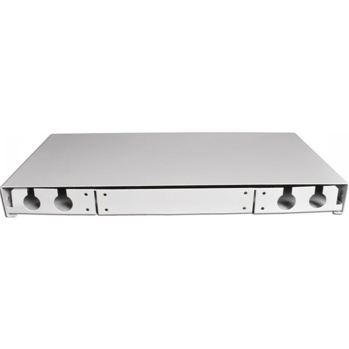Патч-панель 1U, 48 портів 24 SCDuplex, порожня, 2xPG13.5, 2xPG11 CMS (UA-FOP24SCD-G) зображення 3