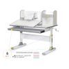 Парта Mealux Vancouver Multicolor з полицею (BD-620 W/G MC с полкой) зображення 3