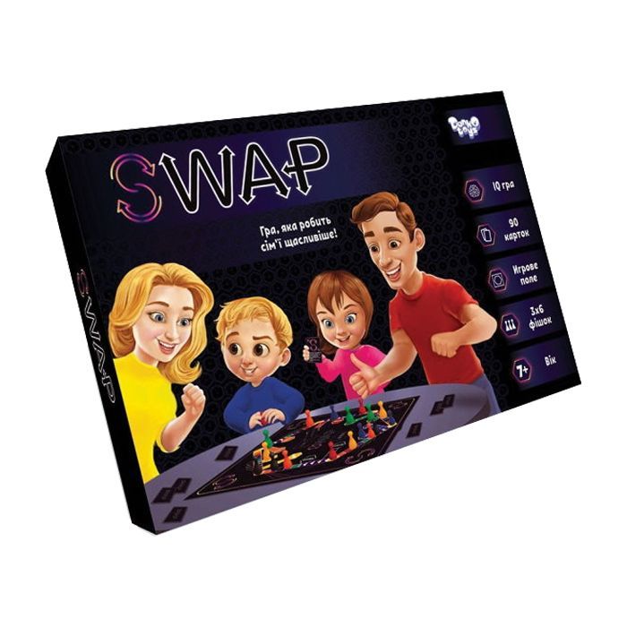 Настільна гра Danko Toys Swap, українська (G-Swap-01-01U)