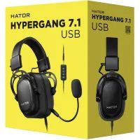 Навушники Hator Hypergang 7.1 USB Black (HTA-840) зображення 8