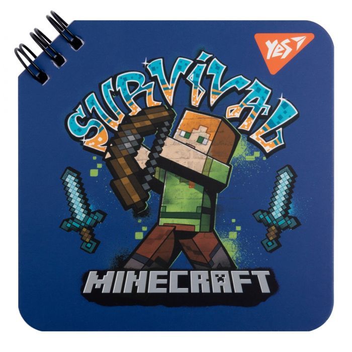 Блокнот Yes Minecraft 110 х 110 80 листов (151760)