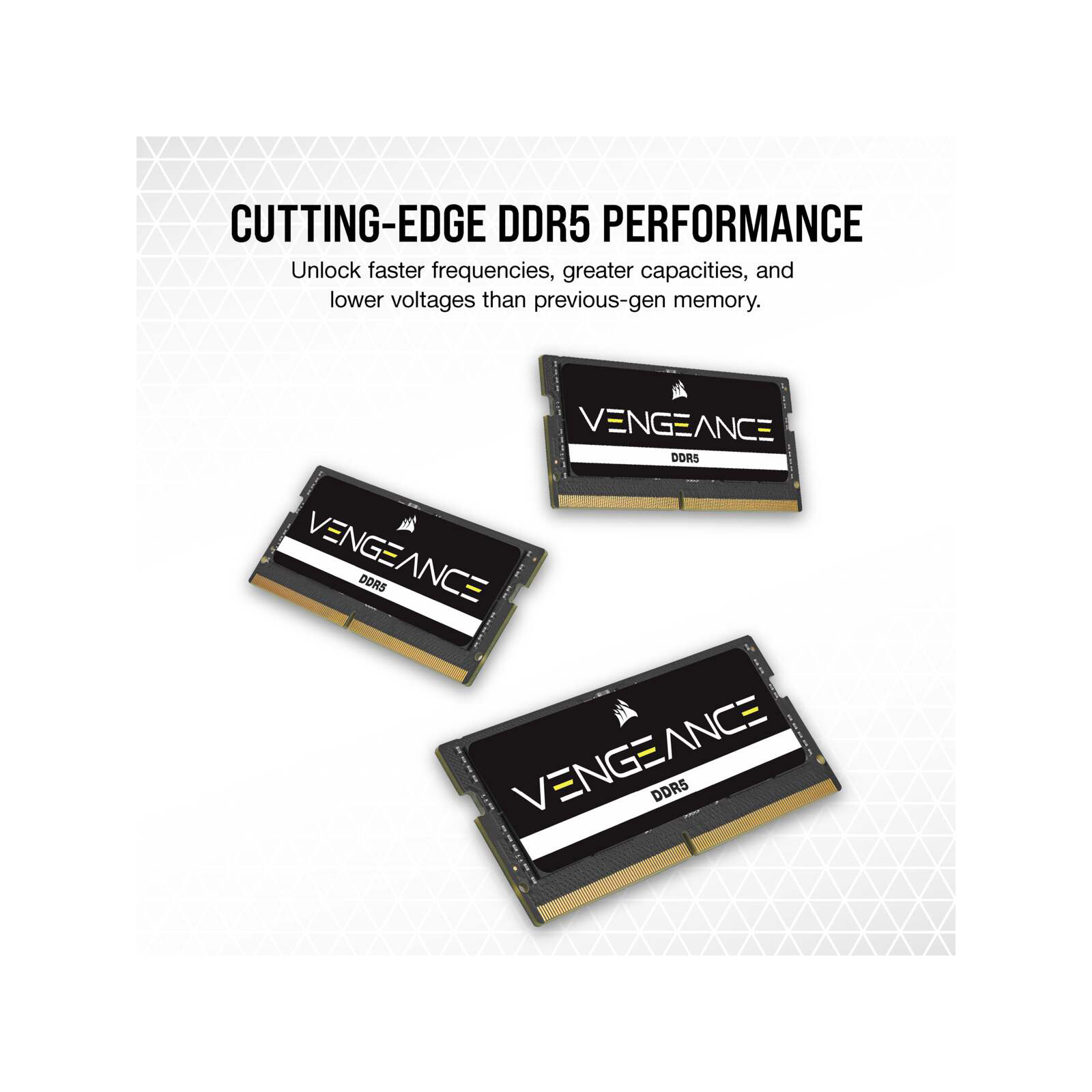 Модуль памяти для ноутбука SoDIMM DDR5 32GB 4800 MHz Vengeance Corsair (CMSX32GX5M1A4800C40) изображение 7