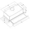 Витяжка кухонна Borgio TLF (TR) 60 ivory зображення 6