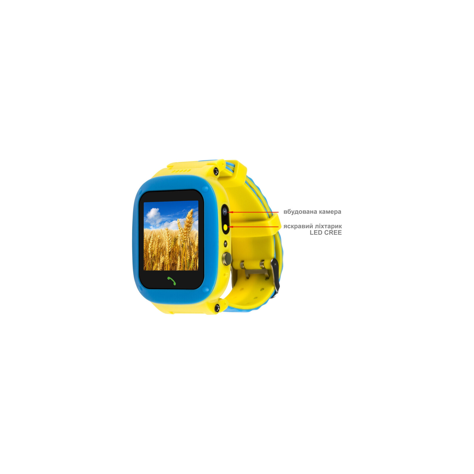 Смарт-часы Amigo GO004 Splashproof Camera+LED Blue (746403) изображение 5