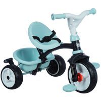 Детский велосипед Smoby Беби Драйвер с козырьком и багажником Голубовато-серый (741500) изображение 3