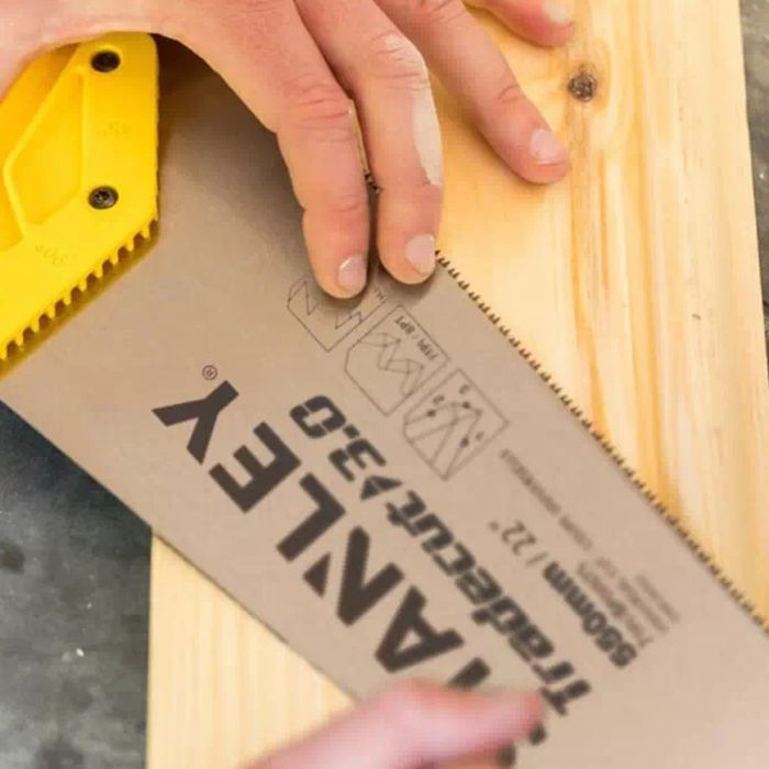 Ножовка Stanley Tradecut, универсальная, с закаленными зубьями, L=550мм, 11 tpi. (STHT1-20353) изображение 4