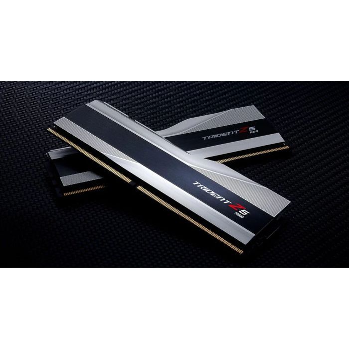 Модуль памяти для компьютера DDR5 32GB (2x16GB) 6800 Trident Z5 RGB Silver G.Skill (F5-6800J3445G16GX2-TZ5RS) изображение 5