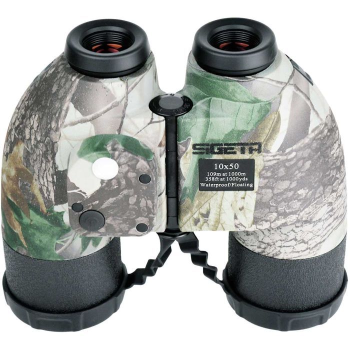 Бинокль Sigeta General 10x50 Camo Floating/Compass/Reticle (65860) изображение 2