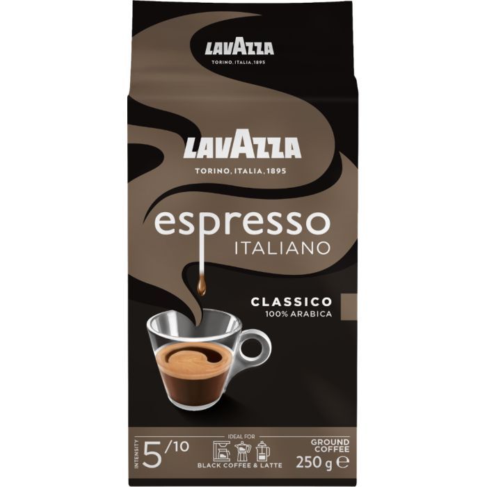 Кофе Lavazza Espresso молотый 250 г (8000070012837)