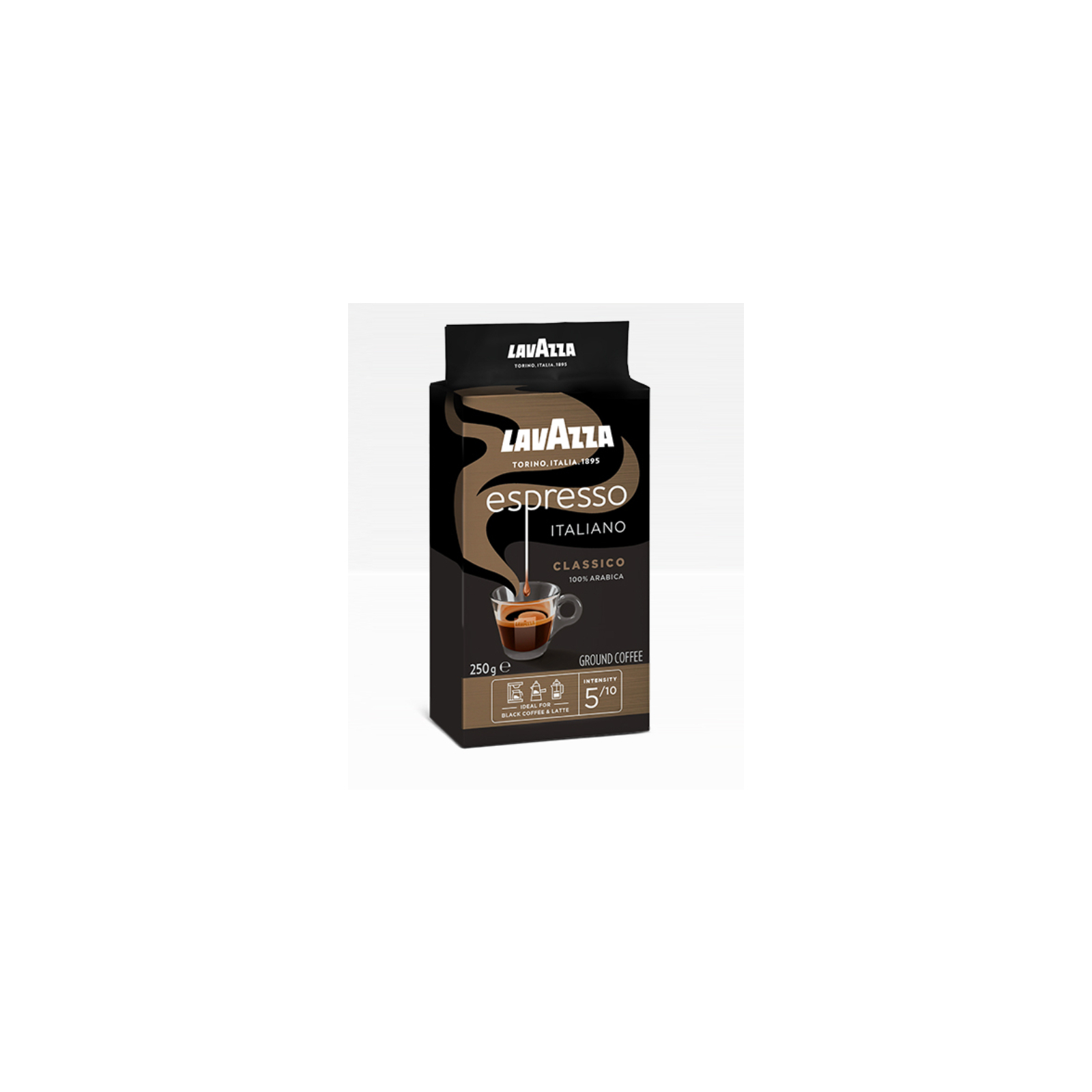 Кофе Lavazza Espresso молотый 250 г (8000070018808)
