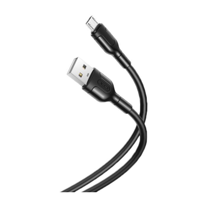 Дата кабель USB 2.0 AM to Micro 5P 1.0m NB212 2.1A White XO (XO-NB212m-WH)