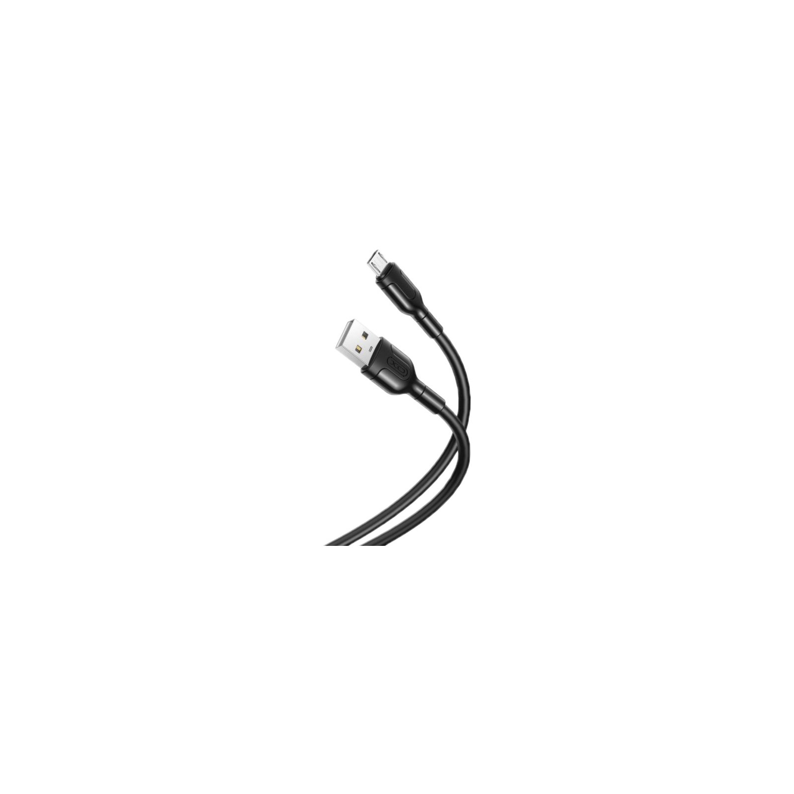Дата кабель USB 2.0 AM to Micro 5P 1.0m NB212 2.1A Black XO (XO-NB212m-BK)