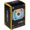 Кулер для корпуса Corsair LL120 RGB White (CO-9050092-WW) изображение 10