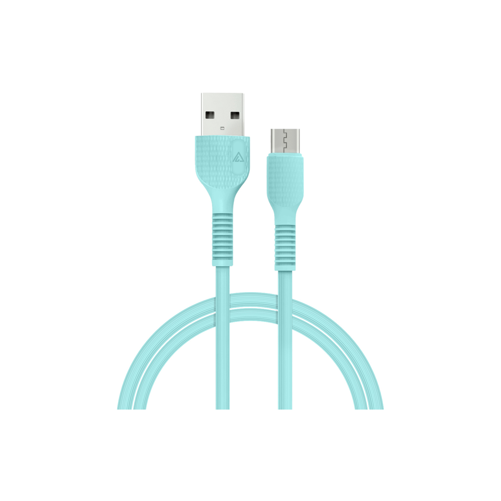Дата кабель USB 2.0 AM to Micro 5P 1.2m AL-CBCOLOR-M1MT Mint ACCLAB (1283126518140)