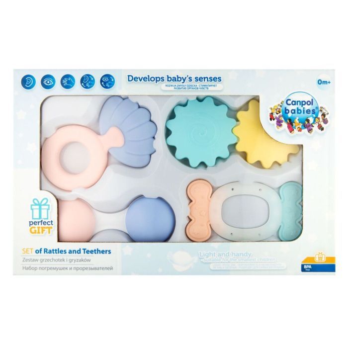 Погремушка Canpol набор Pastel (79/401) изображение 10
