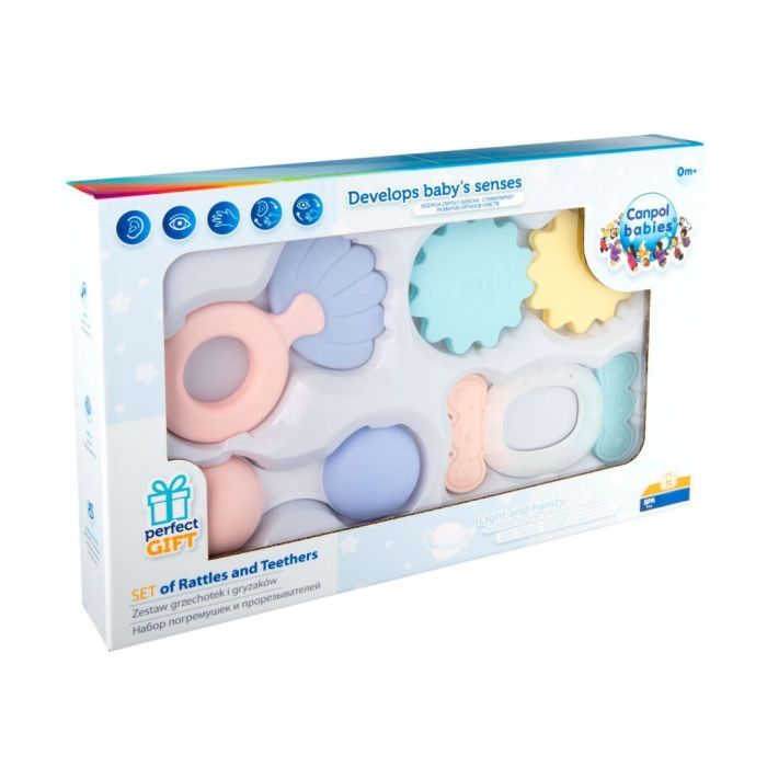 Погремушка Canpol набор Pastel (79/401) изображение 11