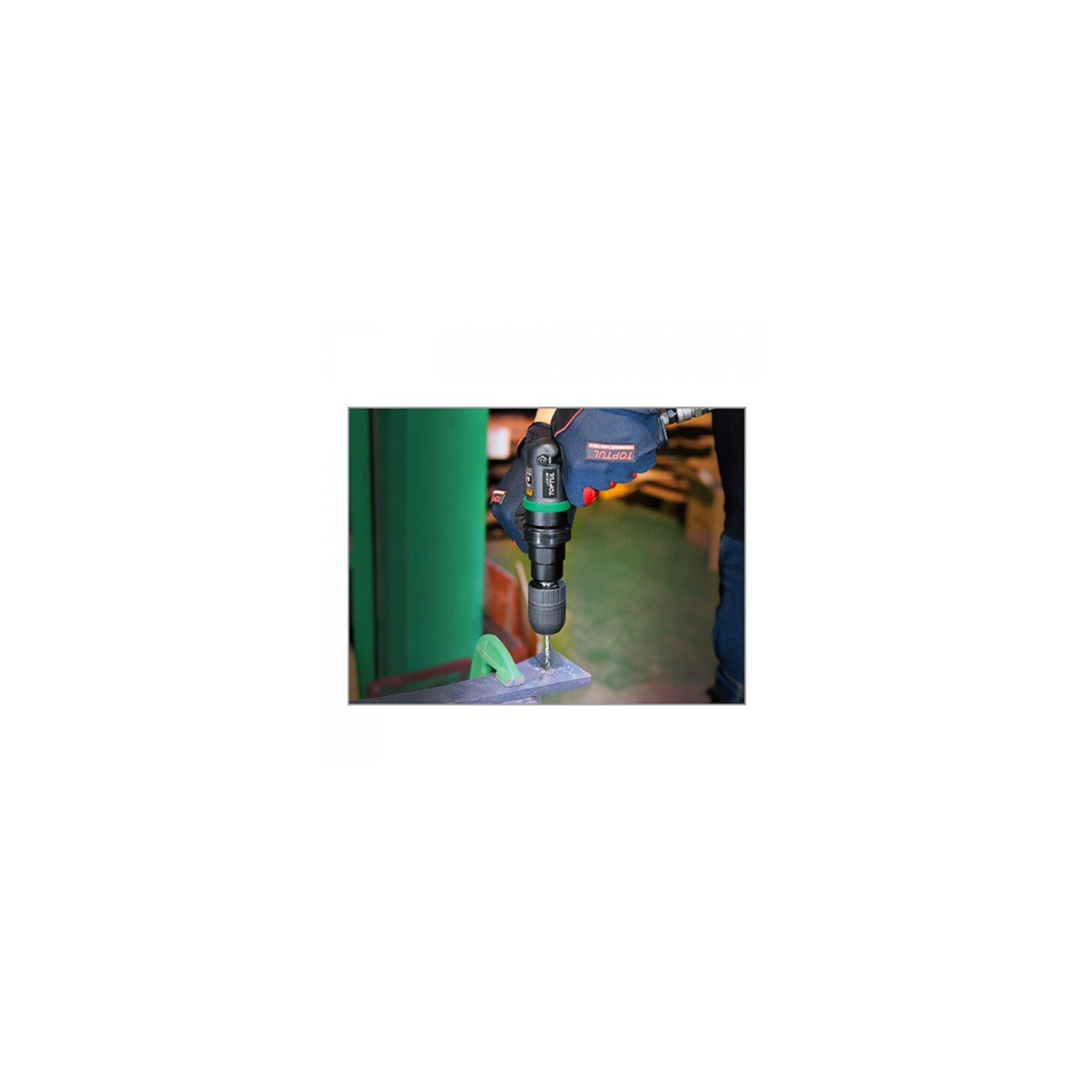 Дрель Toptul пневматическая реверсивная 1/2" (500об/мин; самозажимной патрон) (KAQA1650) изображение 2