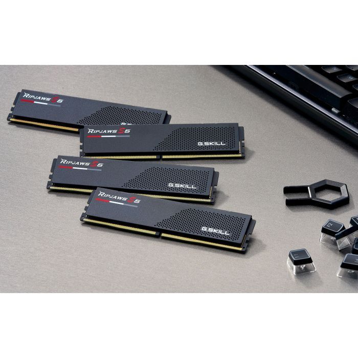 Модуль памяти для компьютера DDR5 32GB (2x16GB) 6400 MHz Ripjaws S5 Black G.Skill (F5-6400J3239G16GX2-RS5K) изображение 6