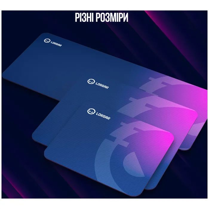 Килимок для мишки Lorgar Main 133 M Purple (LRG-GMP133) зображення 7