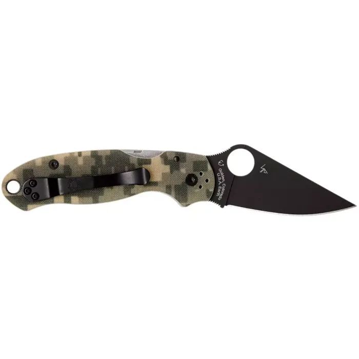Ніж Spyderco Para 3 Black Blade G10 Camo (C223GPCMOBK) зображення 2