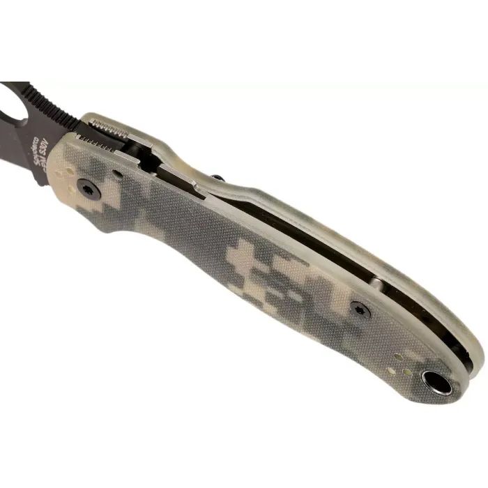Ніж Spyderco Para 3 Black Blade G10 Camo (C223GPCMOBK) зображення 5