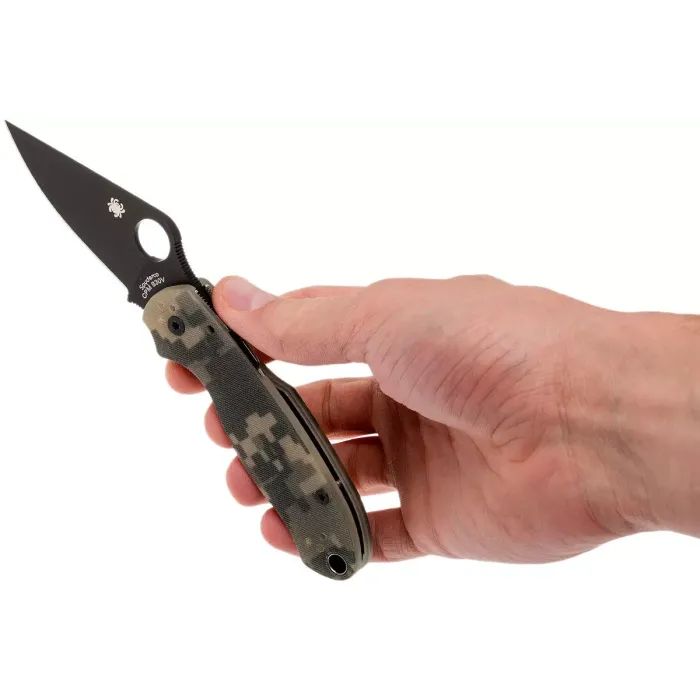 Ніж Spyderco Para 3 Black Blade G10 Camo (C223GPCMOBK) зображення 8