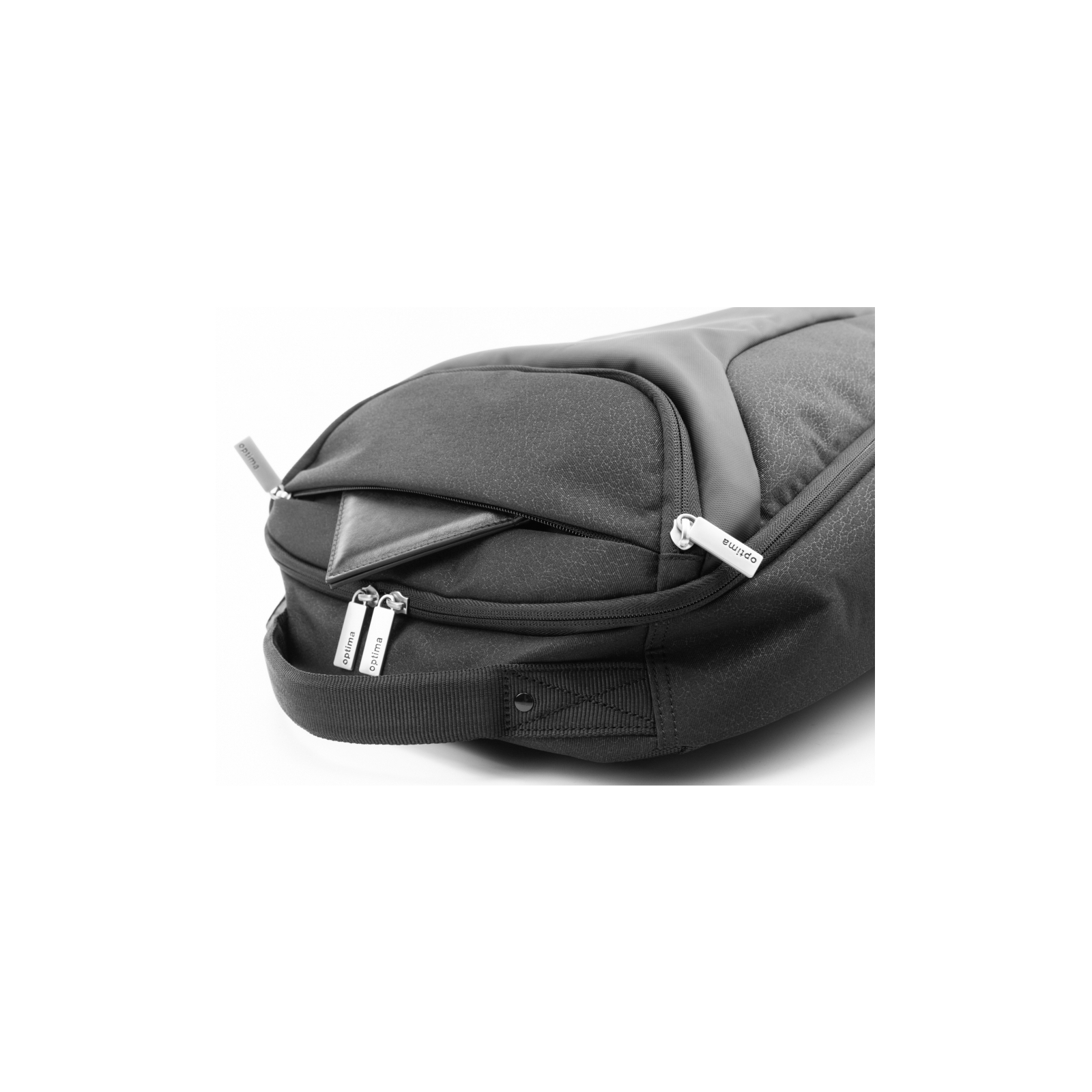 Рюкзак шкільний Optima 19.5" Techno унісекс 0.7 кг 26-35 л Чорний (O96905-01) зображення 2