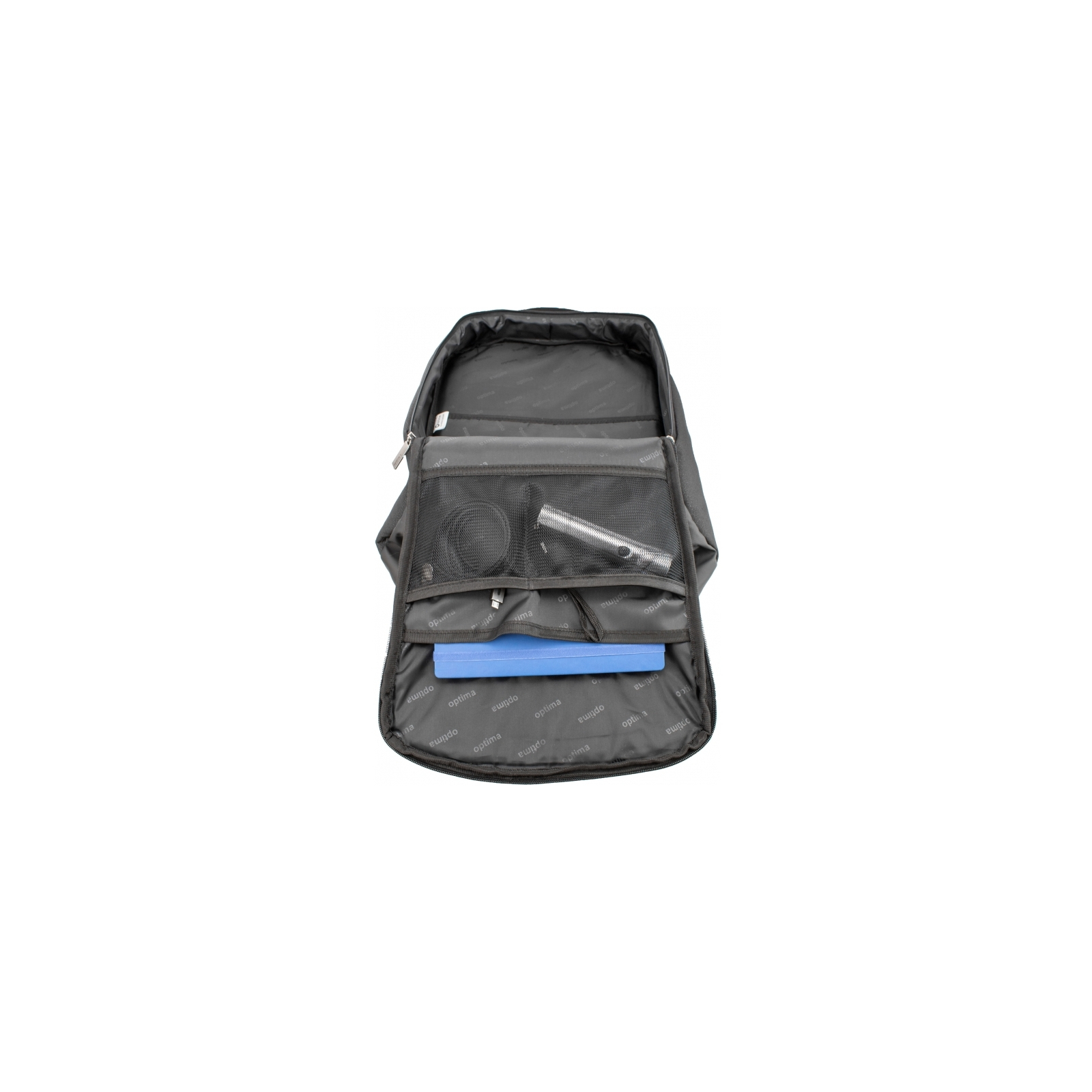 Рюкзак шкільний Optima 19.5" Techno унісекс 0.7 кг 26-35 л Синій (O96905-02) зображення 3