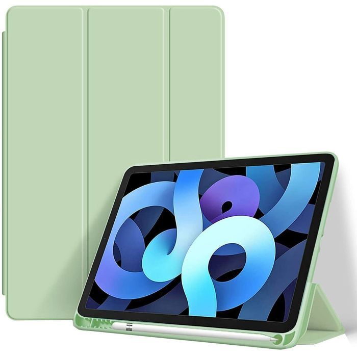 Чохол до планшета BeCover Tri Fold Soft TPU mount Apple Pencil Apple iPad 10.2 2019/2020/2021 Light Green (708458) зображення 3