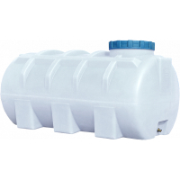 Фото - Садовая емкость для воды Plast Bak Ємність для води Пласт Бак горизонтальна харчова 500 л біла  826 (826)