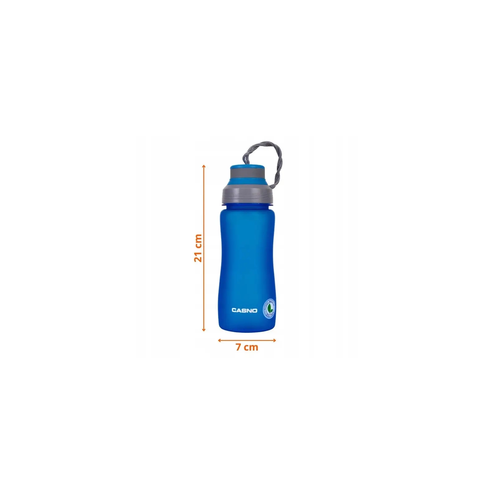 Пляшка для води Casno 600 мл KXN-1116 Синя (KXN-1116_Blue) зображення 8