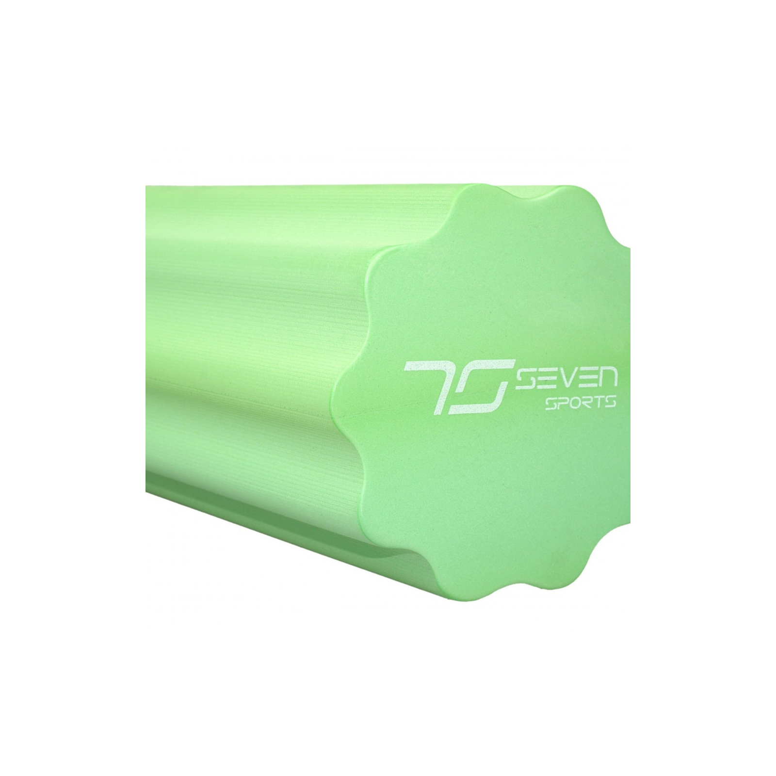 Масажный ролик 7Sports YOGA Roller EVA RO3-45 профільований 45 х 15 см Зелений (RO3-45 GREEN) изображение 3