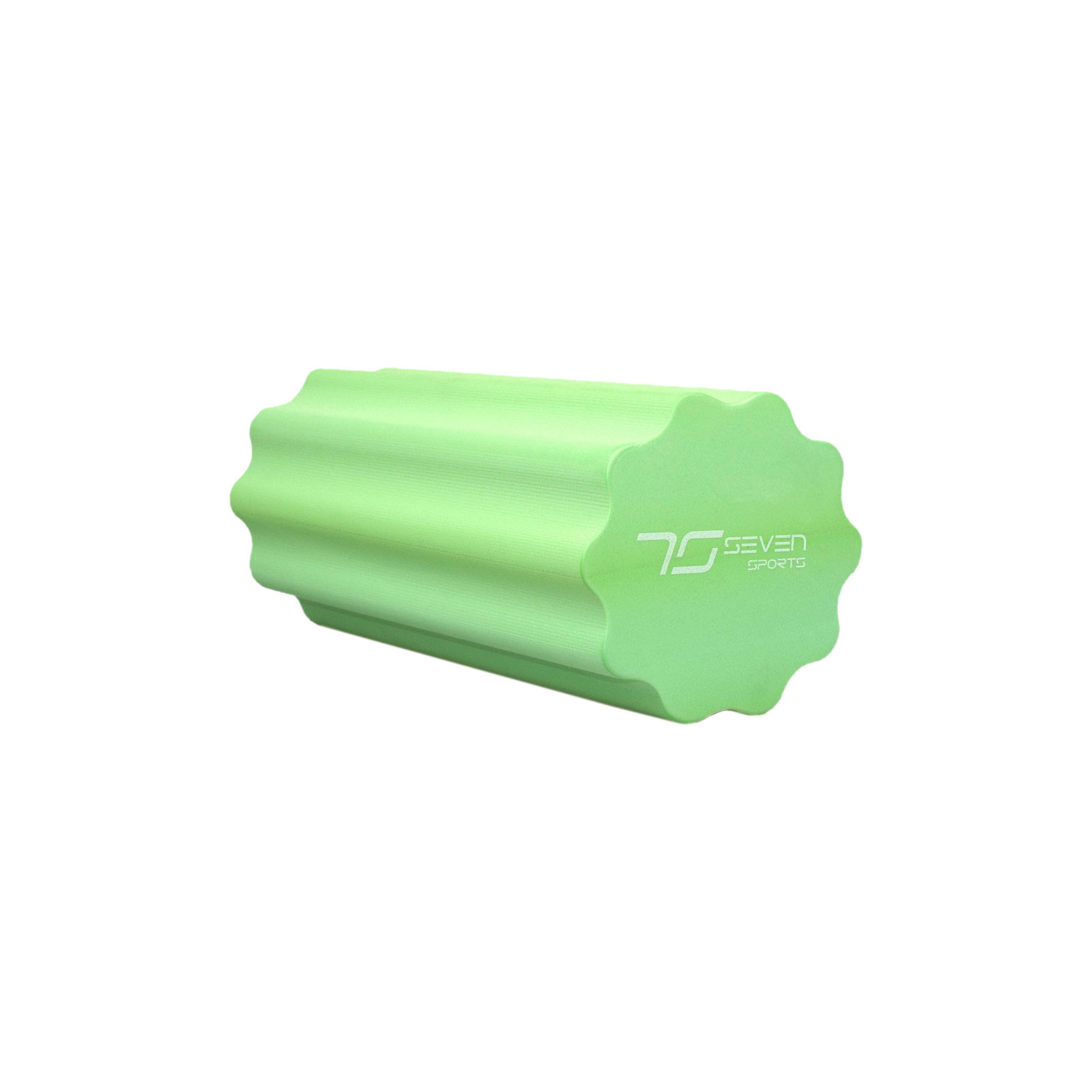 Масажний ролик 7Sports YOGA Roller EVA RO3-45 профільований 45 х 15 см Зелений (RO3-45 GREEN)