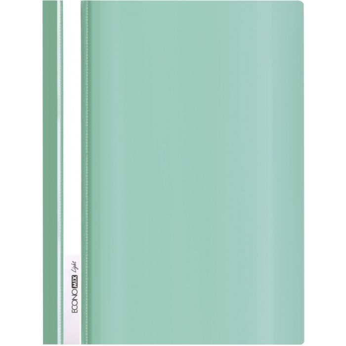 Папка-швидкозшивач Economix А4 Light без перфорації, зелена (E38503-04)