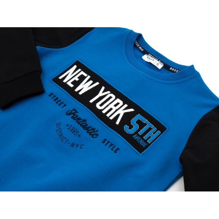 Спортивний костюм дитячий Breeze NEW YORK (13678-128B-blue) зображення 7