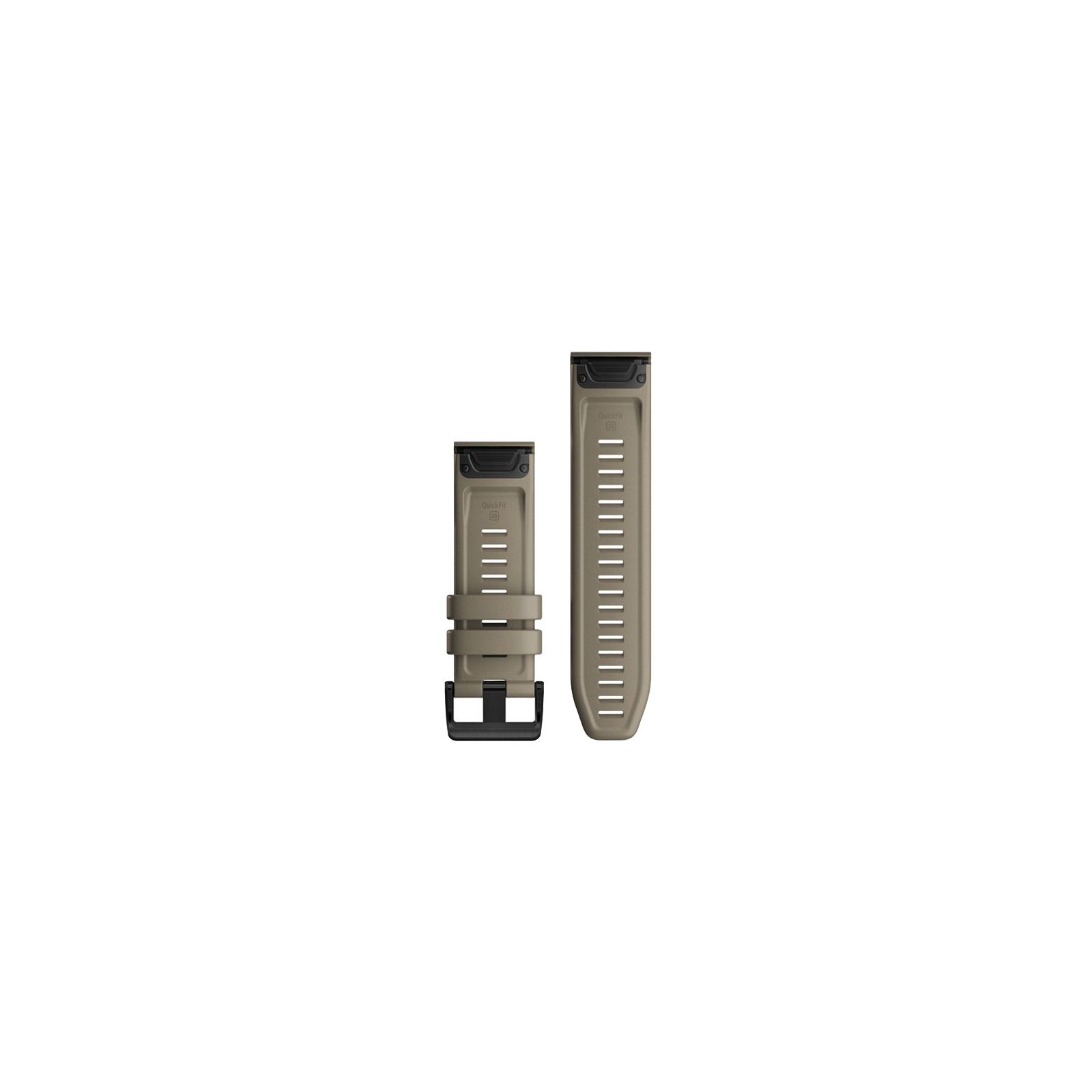 Ремешок для смарт-часов Garmin fenix 6X 26mm QuickFit Dark Sandstone Silicone (010-12864-02) изображение 2