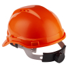 Каска защитная Sigma 8 точек крепления (оранжевая) (9414531) изображение 4