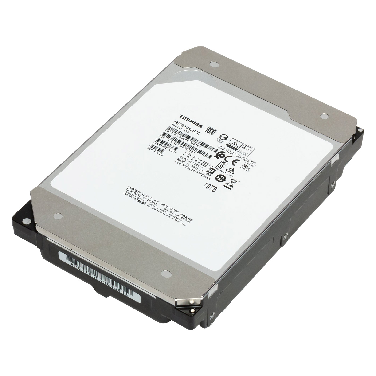 Жорсткий диск 3.5" 16TB Toshiba (MG08ACA16TE)
