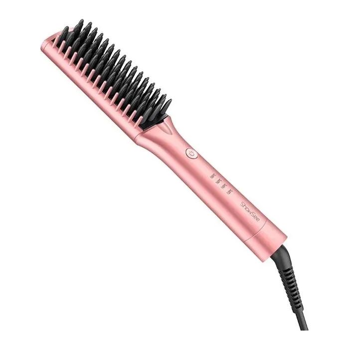 Електрощітка для волосся Xiaomi ShowSee Hair Straightener E1-P Pink зображення 2