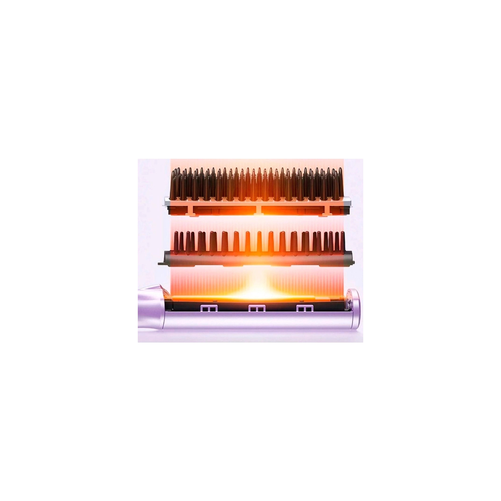 Електрощітка для волосся Xiaomi ShowSee Hair Straightener E1-P Pink зображення 3