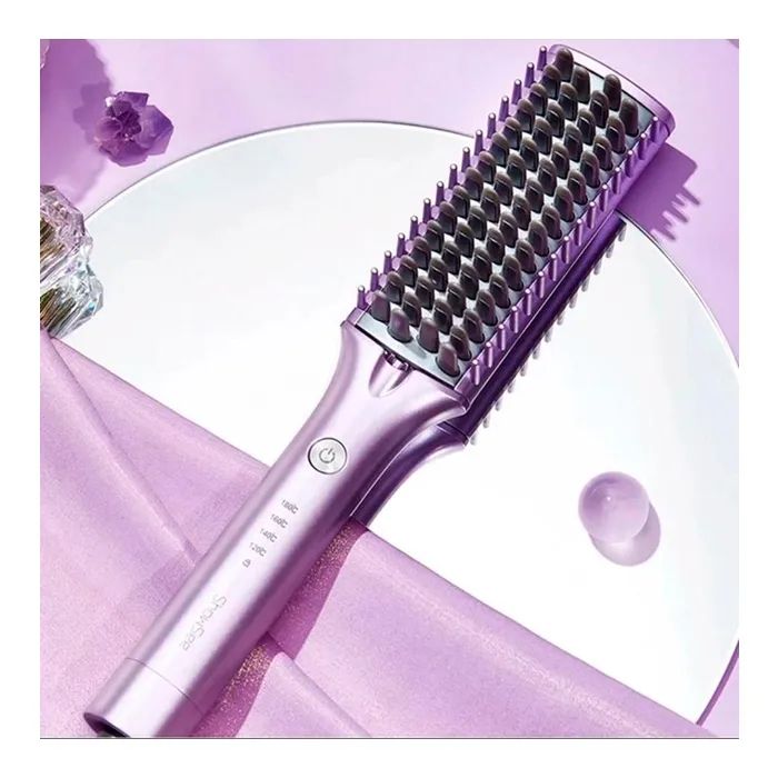 Електрощітка для волосся Xiaomi ShowSee Hair Straightener E1-P Pink зображення 4