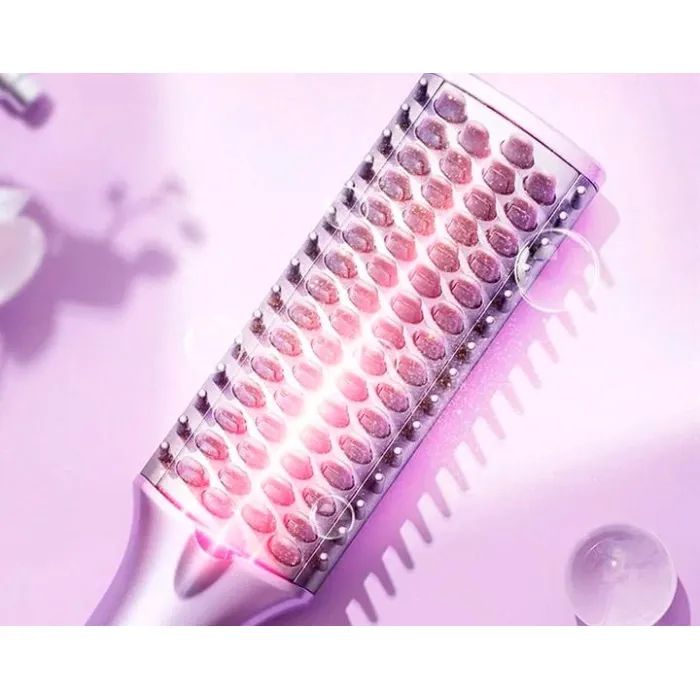 Електрощітка для волосся Xiaomi ShowSee Hair Straightener E1-P Pink зображення 5