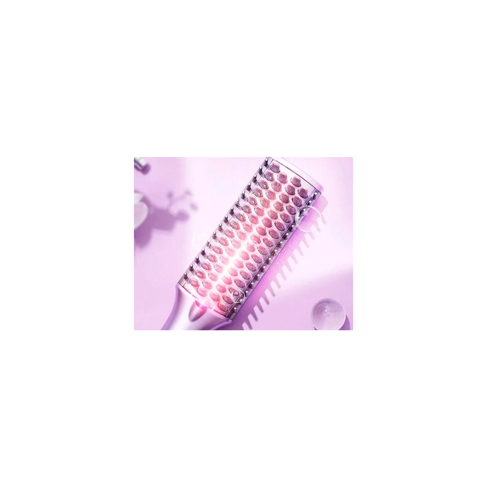 Електрощітка для волосся Xiaomi ShowSee Hair Straightener E1-P Pink зображення 5