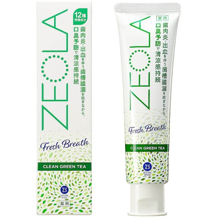 Зубная паста Zettoc Zeola White Fresh Breath 95 г (4582118952182)