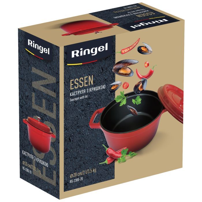 Кастрюля Ringel Essen 2 л (RG-2300-20) изображение 4