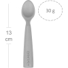 Набор детской посуды MinikOiOi Scooper - Powder Grey силиконовая ложка (101140004) изображение 2